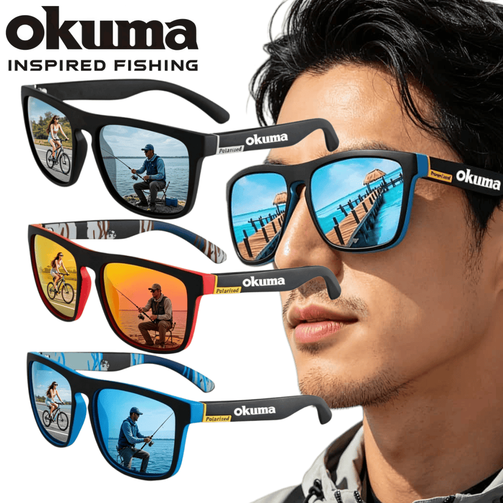 6 colors okuma Polarized Sungl - Surf Reel recension och pris