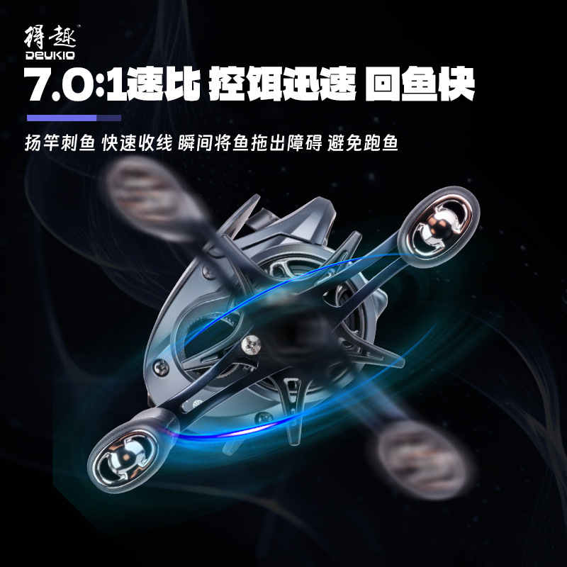 Q1 Baitcasting Reel With Dc Br - Reel Spare Spool recension och pris