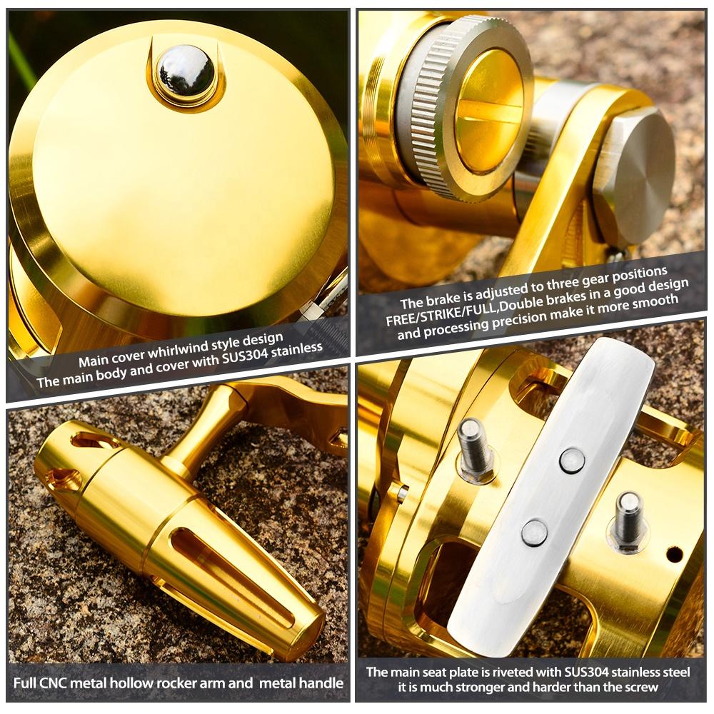 PRO BEROS Trolling Reel 5.7:1  - Reel Handle recension och pris