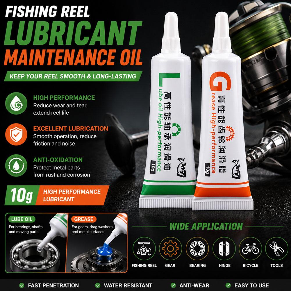 Fishing Reel Lubricant Oil Gre - Reel Grease recension och pris