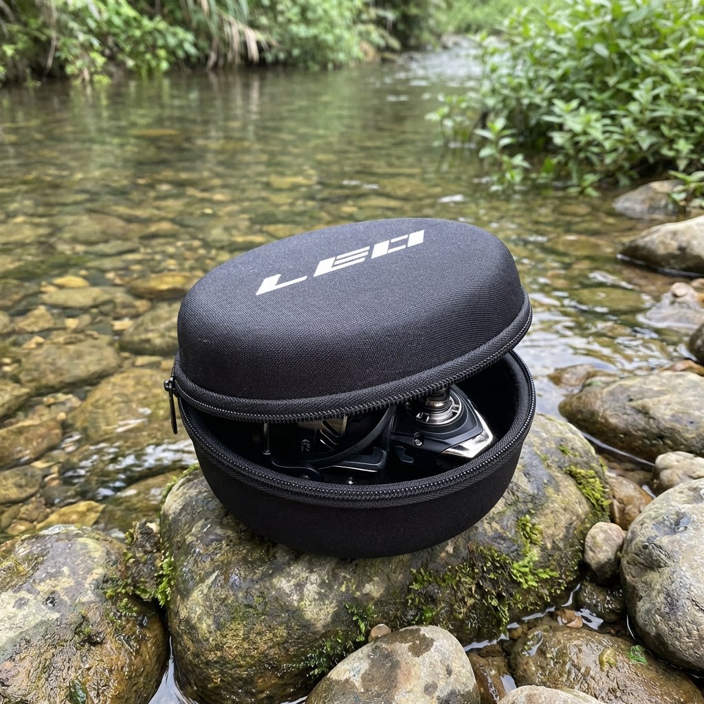 Fishing Reel Storage Bag Round - Reel Bag recension och pris