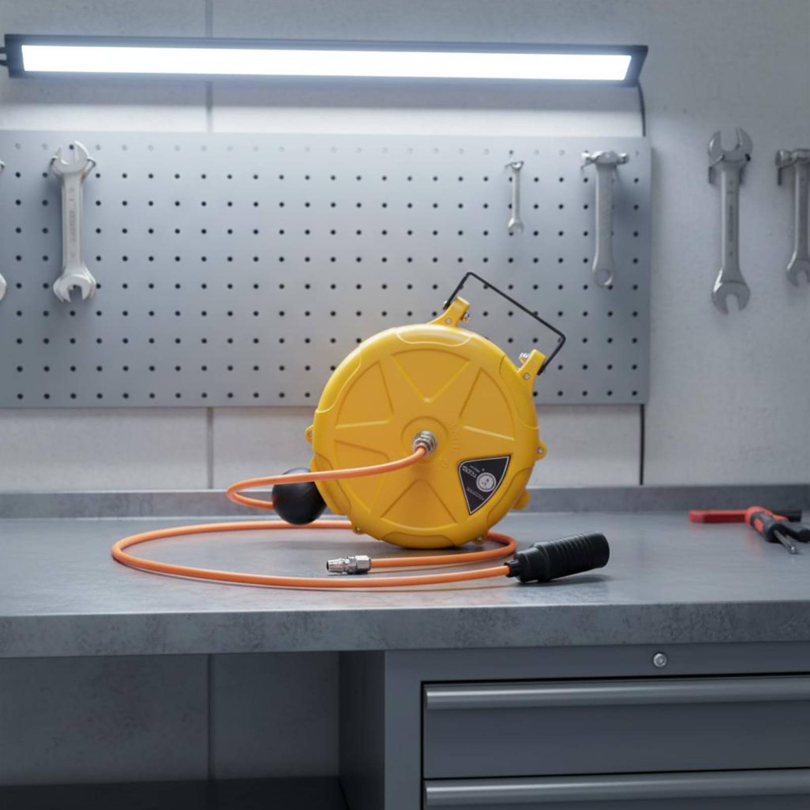 Mini Hose Reel Self-Locking Re - Reel Handle recension och pris