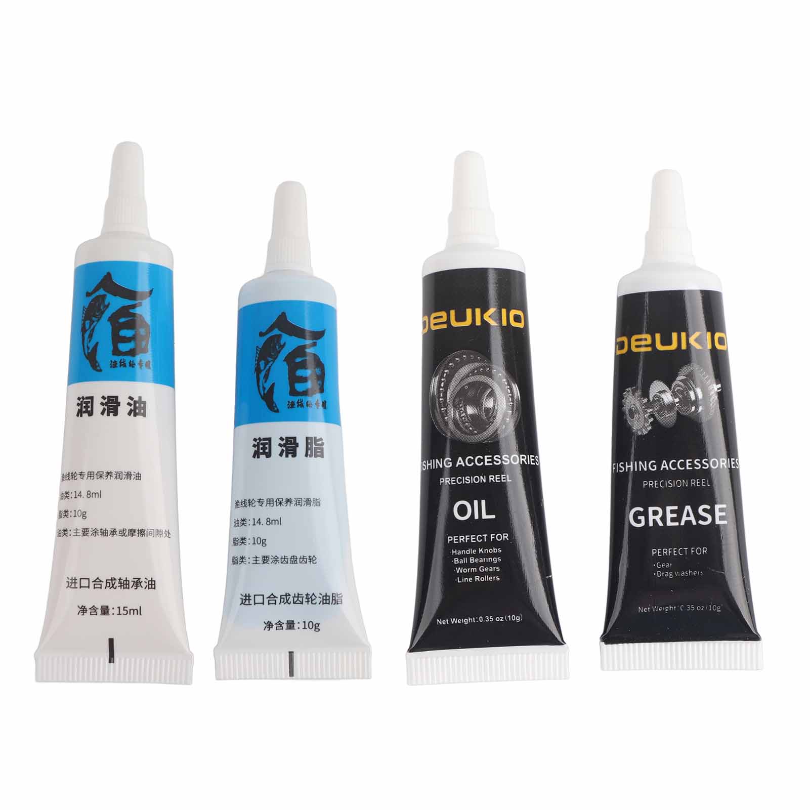 New 2Pcs Fishing Reel Oil and  - Reel Repair Kit recension och pris