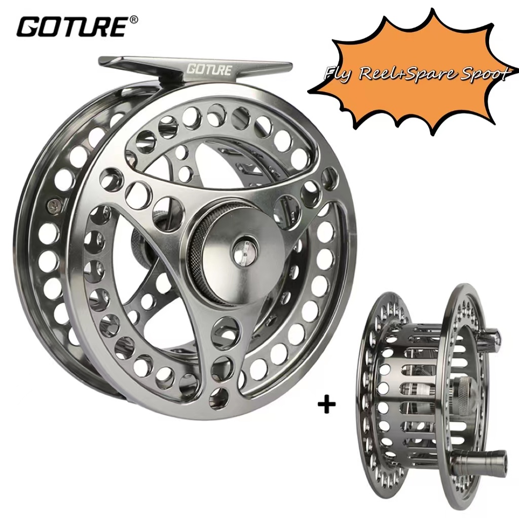 Goture Fly Fishing Reel Large  - Reel Spare Spool recension och pris