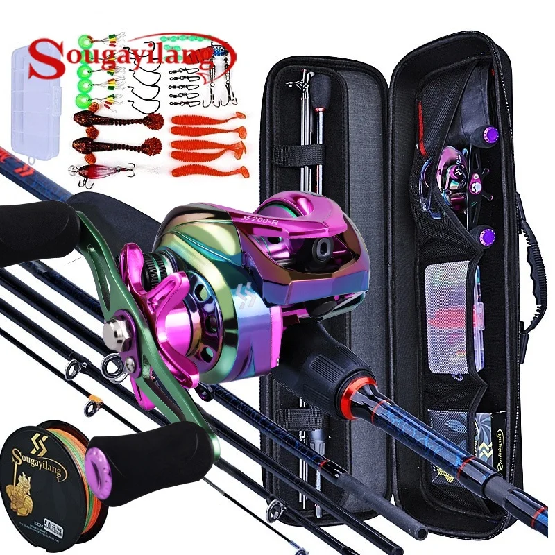Sougayilang Fishing Rods and R - Reel Bag recension och pris