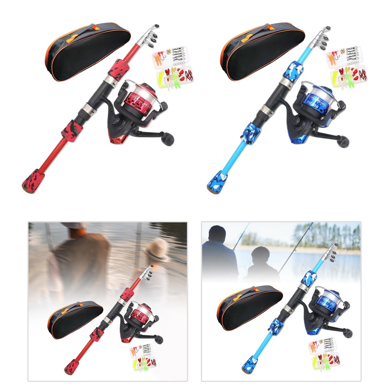 Kids Fishing Rod Set EVA Handl - Reel Bag recension och pris