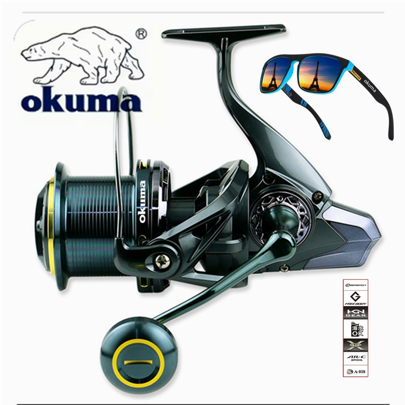 OKUMA Fishing Reel 9000-14000  - Daiwa Reel Bg recension och pris