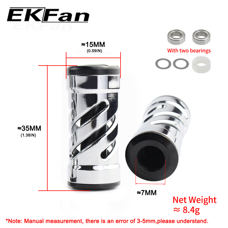 EKFan Aluminum Alloy Spinning  - Reel Handle recension och pris