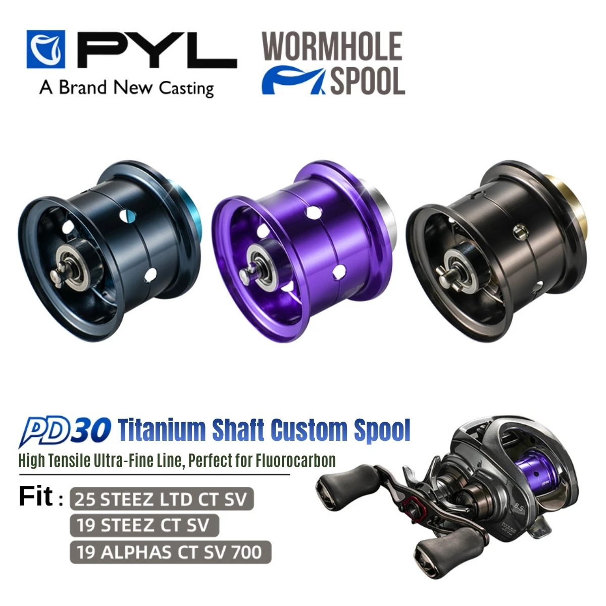 PYL PD30 Upgrade Spool for Dai - Reel Spare Spool recension och pris