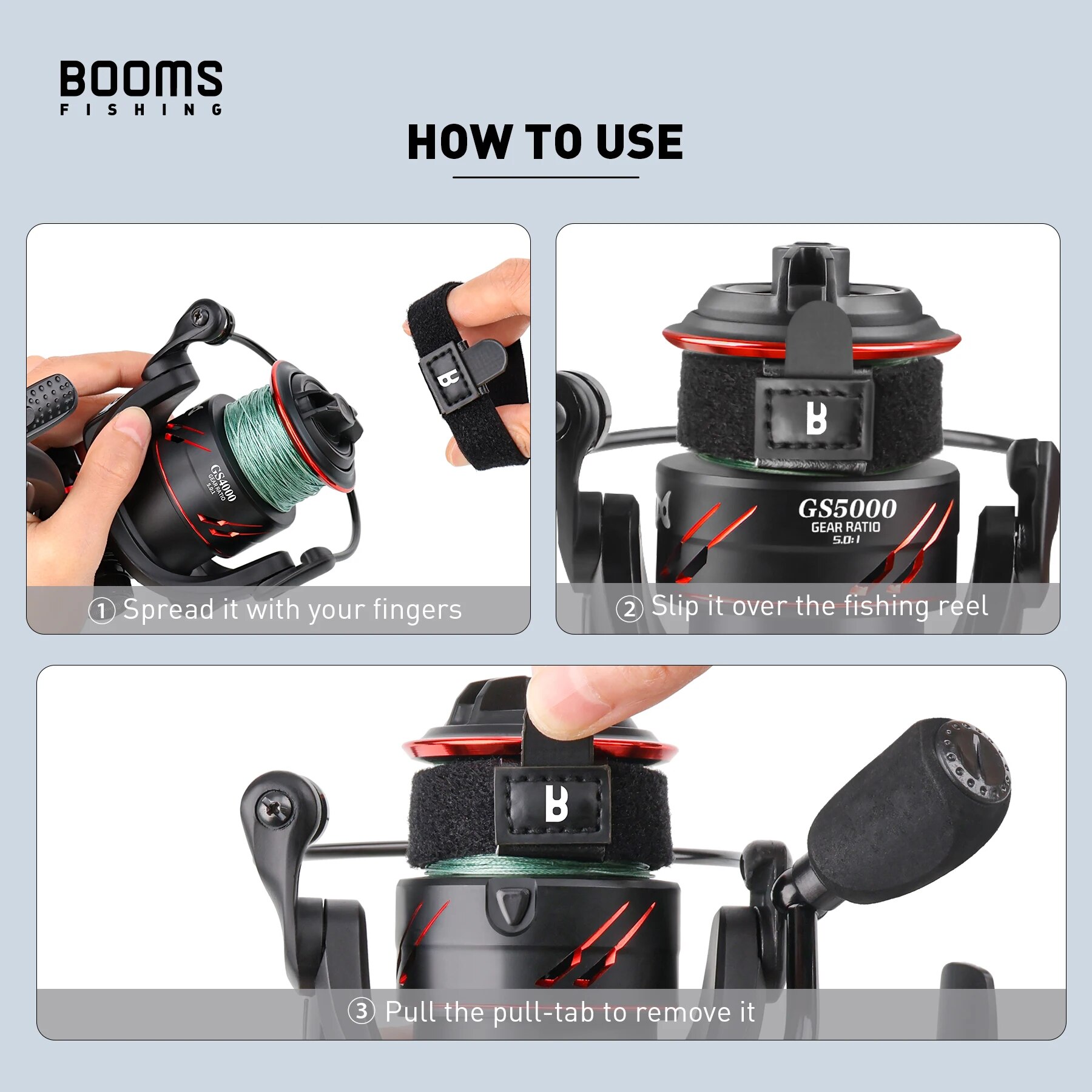 Booms Fishing SB1 4Pcs Spinnin - Spinning Reel recension och pris